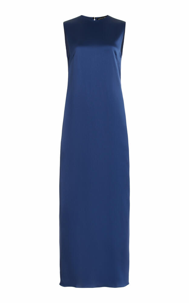 Sophie et Voila - Satin Maxi Dress - Navy Cover