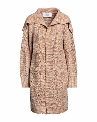 Silvian Heach Woman Cardigan Beige Acrylic Cover