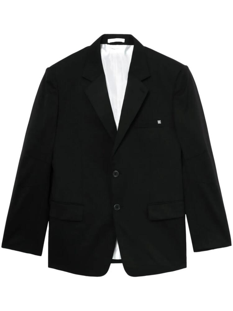 Helmut Lang virgin wool blazer - Black Cover