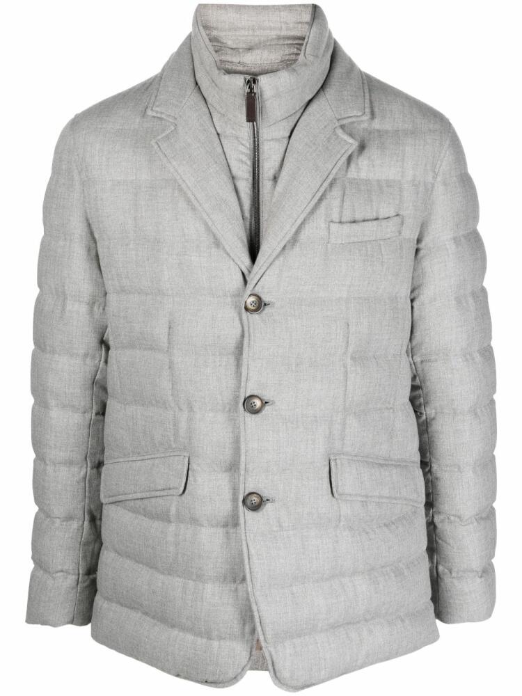 Herno quilted padded jacket - Grey Cover