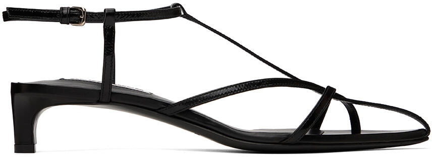 Jil Sander Black High Sandals Cover