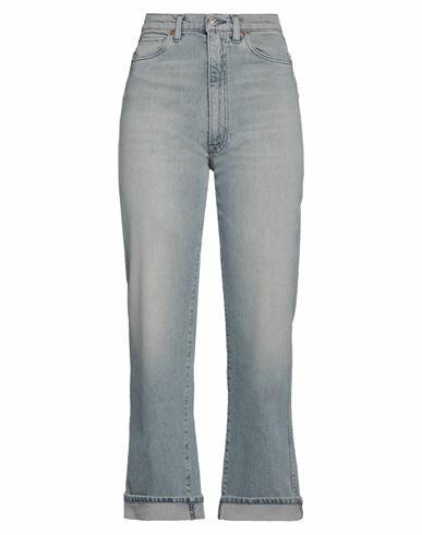 3x1 Woman Jeans Blue Cotton, Elastane Cover