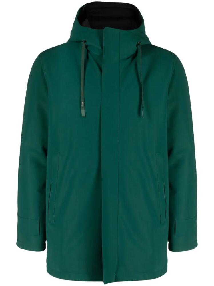 Herno Metropolitan padded parka - Green Cover