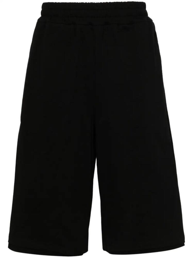 Jil Sander layered knee-length shorts - Black Cover