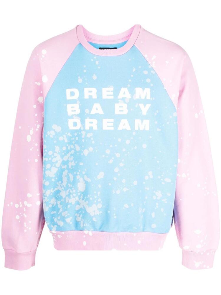 Liberal Youth Ministry Dream Bleach colour-block sweatshirt - Blue Cover