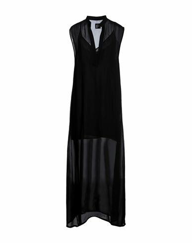 Fisico Woman Maxi dress Black Viscose Cover