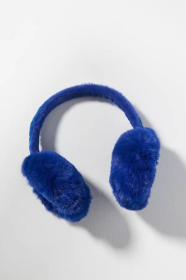 By Anthropologie Classic Faux-Fur Earmuffs Cover