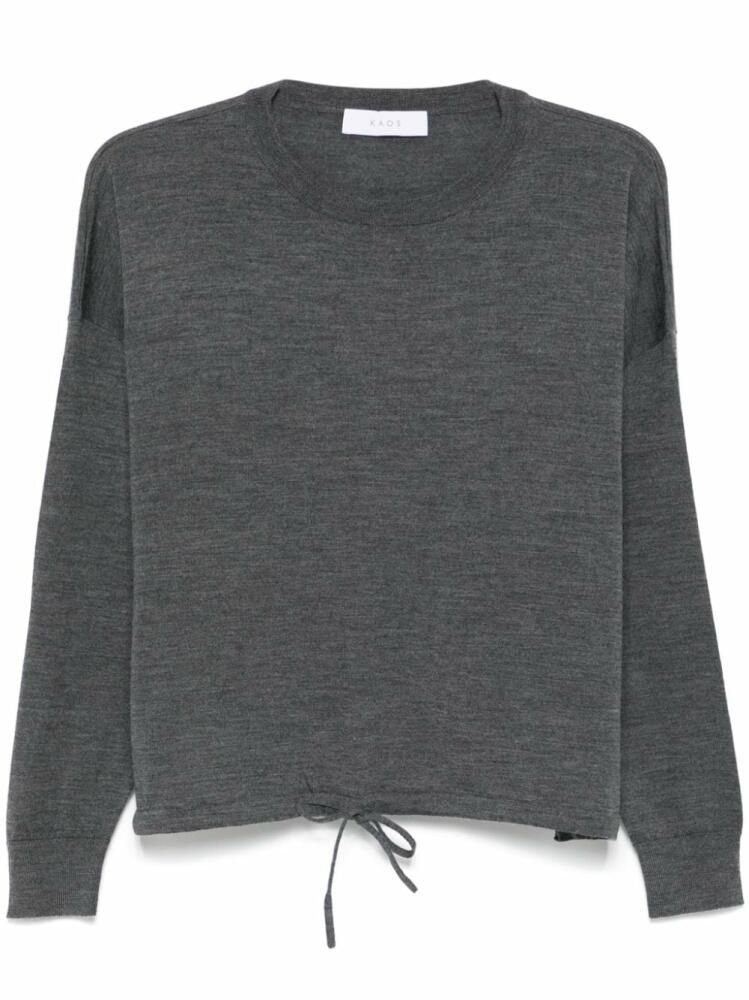 kaos crew-neck sweater - Grey Cover