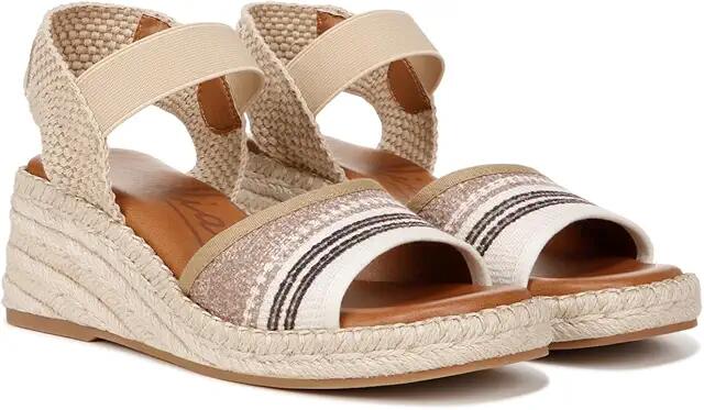 ZODIAC Noreen Wedge Espadrilles (Bone White/Multi Tan Fabric) Women's Sandals Cover