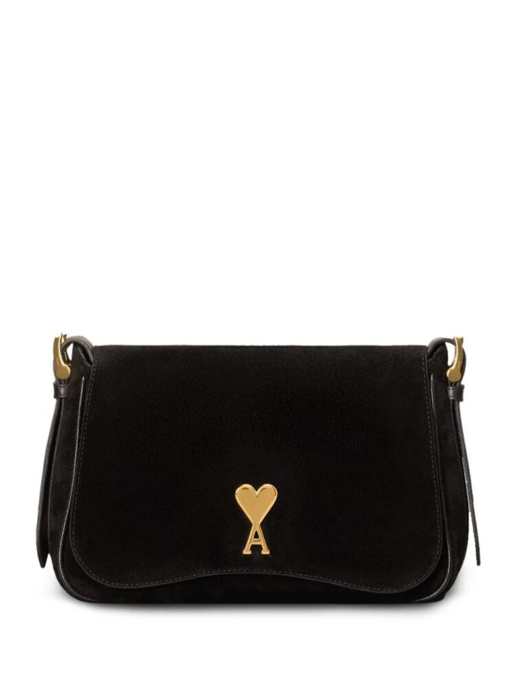 AMI Paris Paname Paname suede shoulder bag - Black Cover