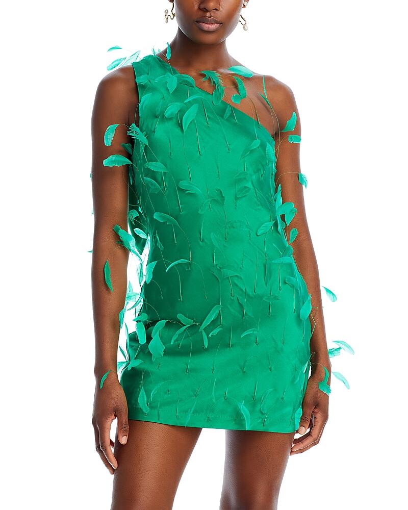 Cult Gaia Hayes Embellished Silk Mini Dress Cover