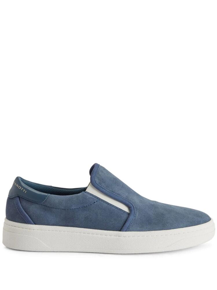 Giuseppe Zanotti Gz94 slip-on suede sneakers - Blue Cover