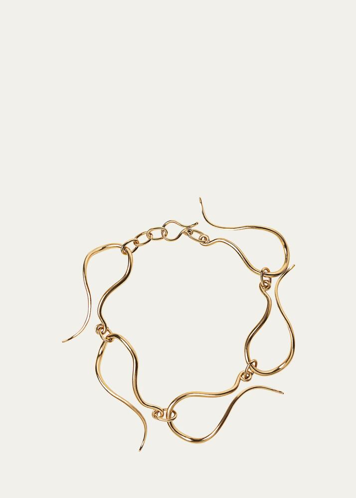 Beatriz Palacios 18K Gold Vermeil Root Choker Necklace Cover