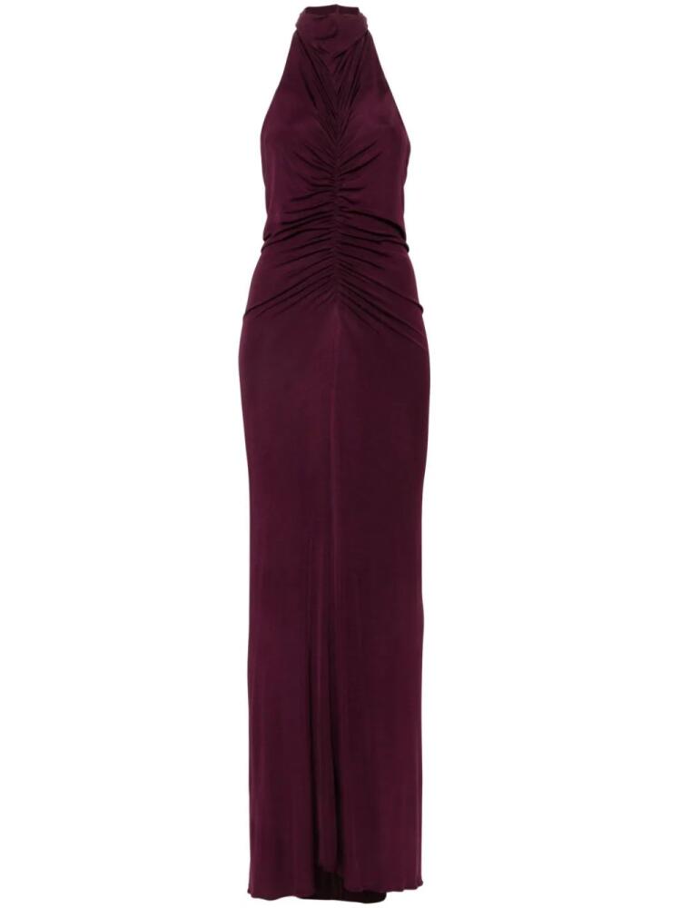 Atlein jersey maxi dress - Red Cover