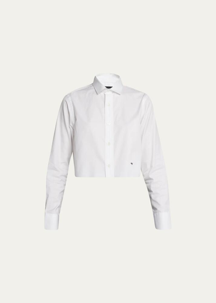 HOMMEGIRLS Boxy Cropped Shirt Cover