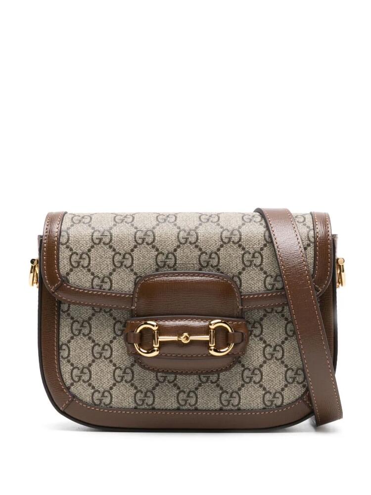 Gucci mini Horsebit 1955 shoulder bag - Neutrals Cover