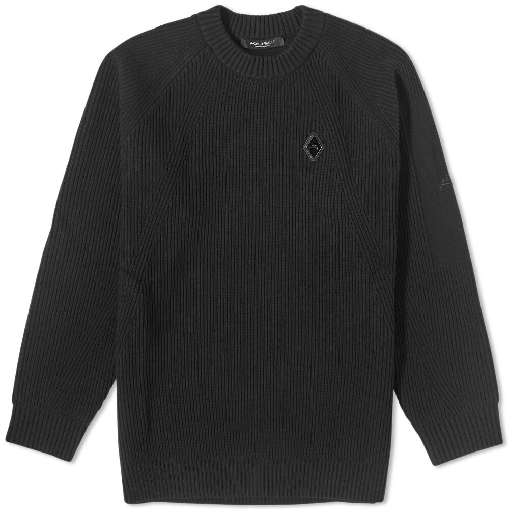 A-COLD-WALL* Men's Windermere Crew Knit in Black Cover