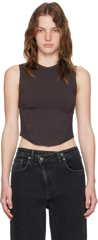 Ksubi Black Staged Tank Top Cover