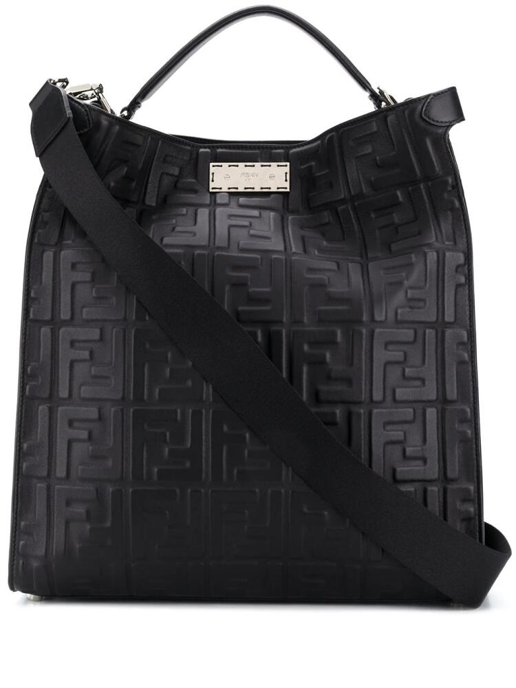 FENDI Peekaboo X-Lite Fit tote bag - Black Cover