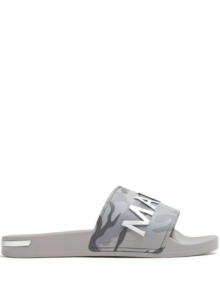 Mallet logo-lettering slides - Grey Cover