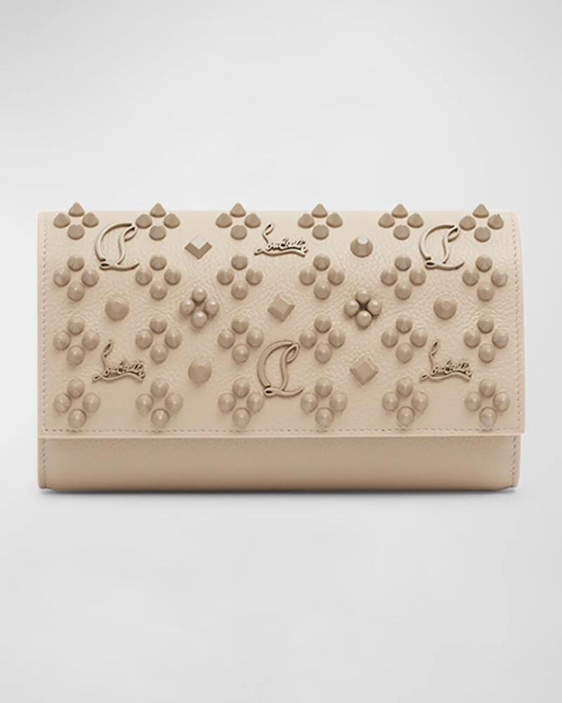 Christian Louboutin Paloma Wallet on Chain in Loubinthesky Leather Cover