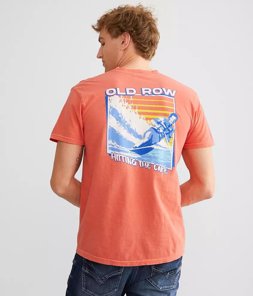 Old Row Hitting The Lake T-Shirt Cover