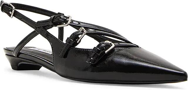 Steve Madden Peony (Black Patent) Women's Slippers Cover