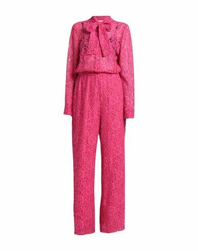 Vicolo Woman Jumpsuit Fuchsia Polyamide, Cotton, Viscose Cover