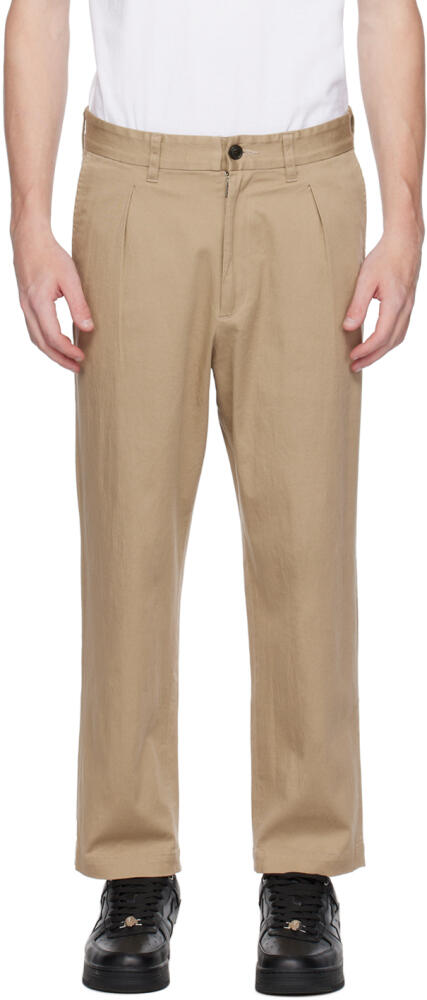 BAPE Tan One Point Trousers Cover