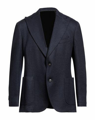 Barba Napoli Man Blazer Navy blue Wool Cover