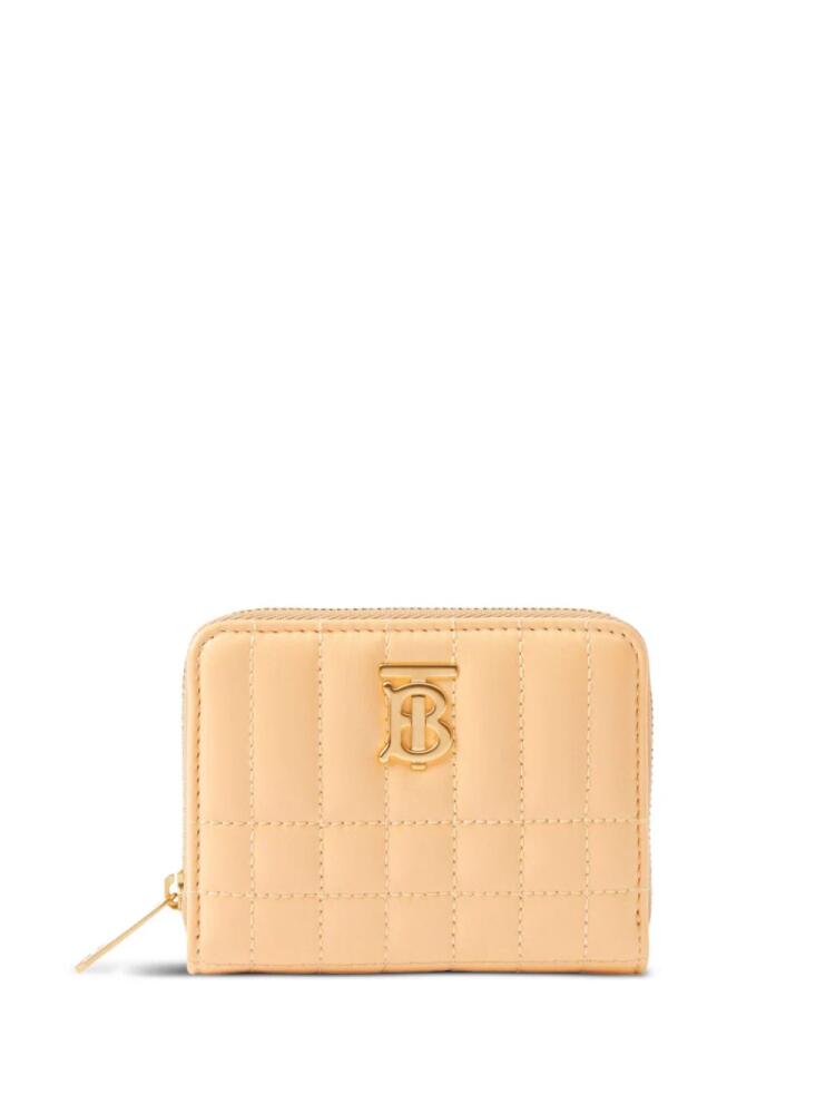 Burberry Lola quilted leather wallet - Neutrals Cover