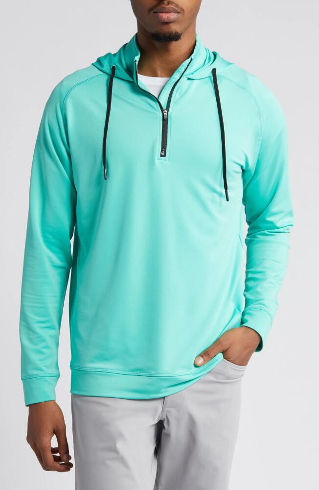 Swannies Vandyke Half Zip Hoodie in Cactus Cover