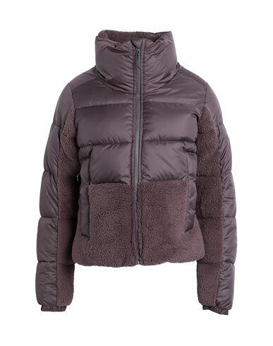 Columbia Leadbetter Point Sherpa Hybrid Woman Puffer Deep purple Polyester Cover