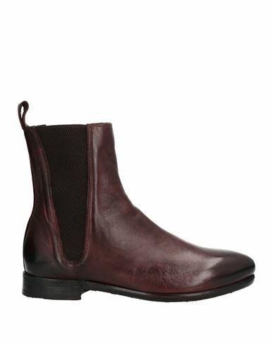 Jp/david Woman Ankle boots Dark brown Soft Leather Cover