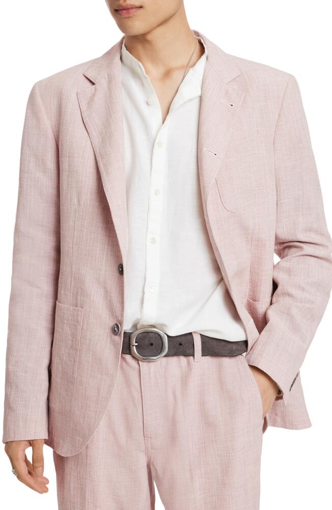 John Varvatos Patch Pocket Sport Coat in Worn Mauve Cover