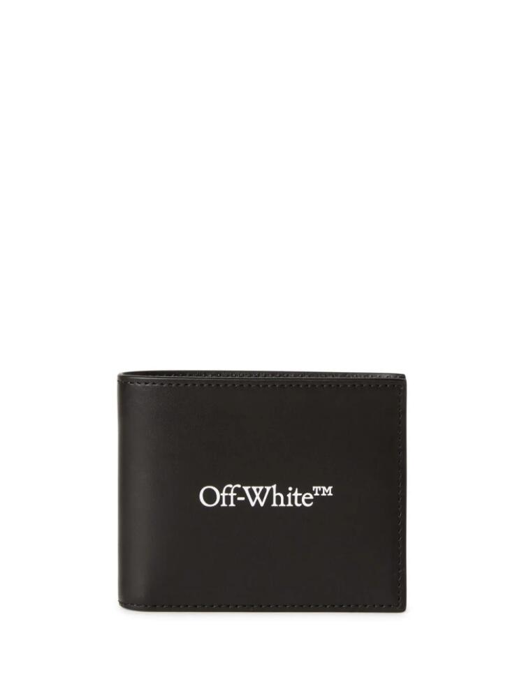 Off-White Bookish leather wallet - Black Cover