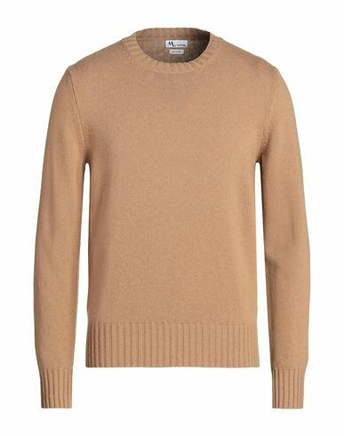 Doppiaa Man Sweater Camel Wool, Polyamide Cover