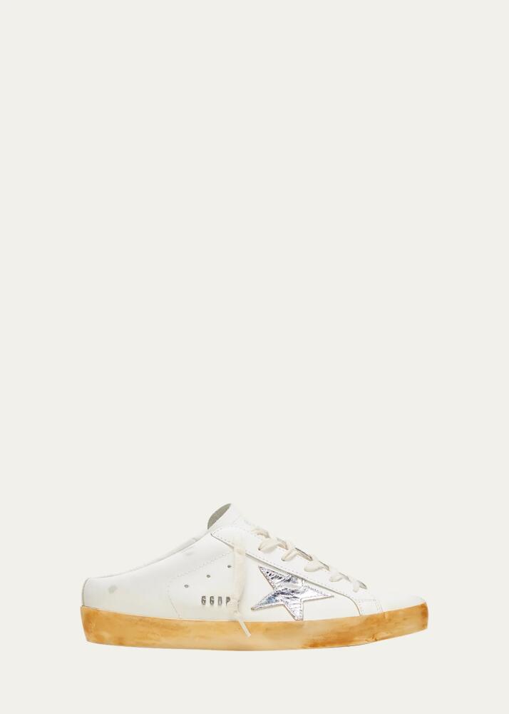 Golden Goose Superstar Sabot Leather Slide Sneakers Cover