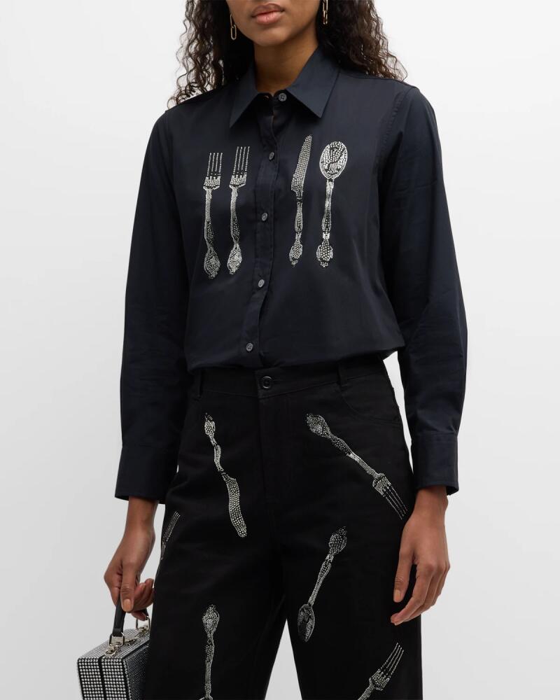 Libertine Michelin Star Embellished New Classic Shirt Cover