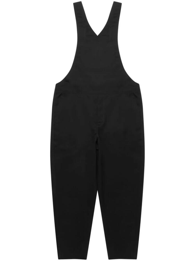 Comme Des Garçons Shirt V-neck wool overalls - Blue Cover