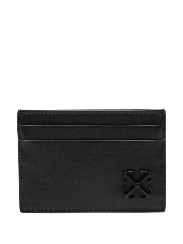 Off-White Jitney leather cardholder - Black Cover