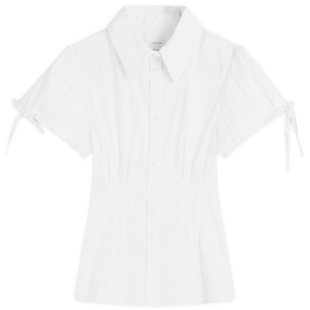 Saks Potts Women's Mimi Shirt in White Cover