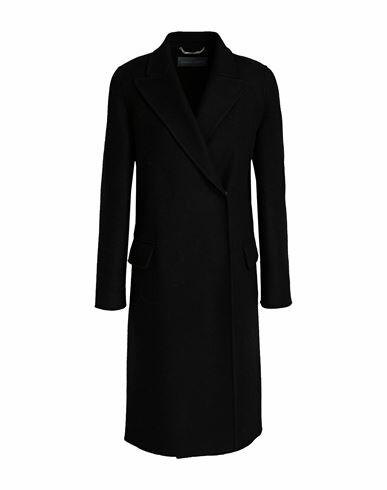 Alberta Ferretti Woman Coat Black Virgin Wool Cover