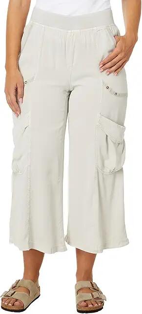 XCVI Twill Faulkner Crop (Whitecap) Women's Dress Pants Cover