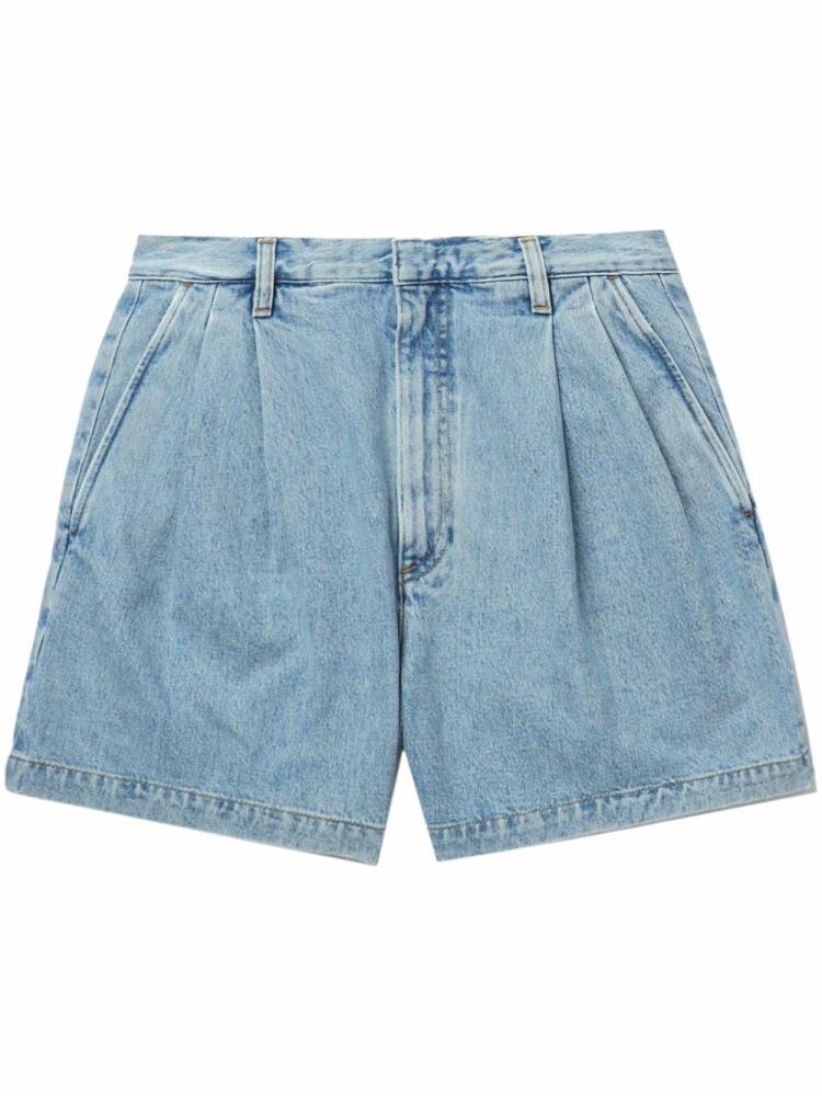 AGOLDE Becker denim shorts - Blue Cover