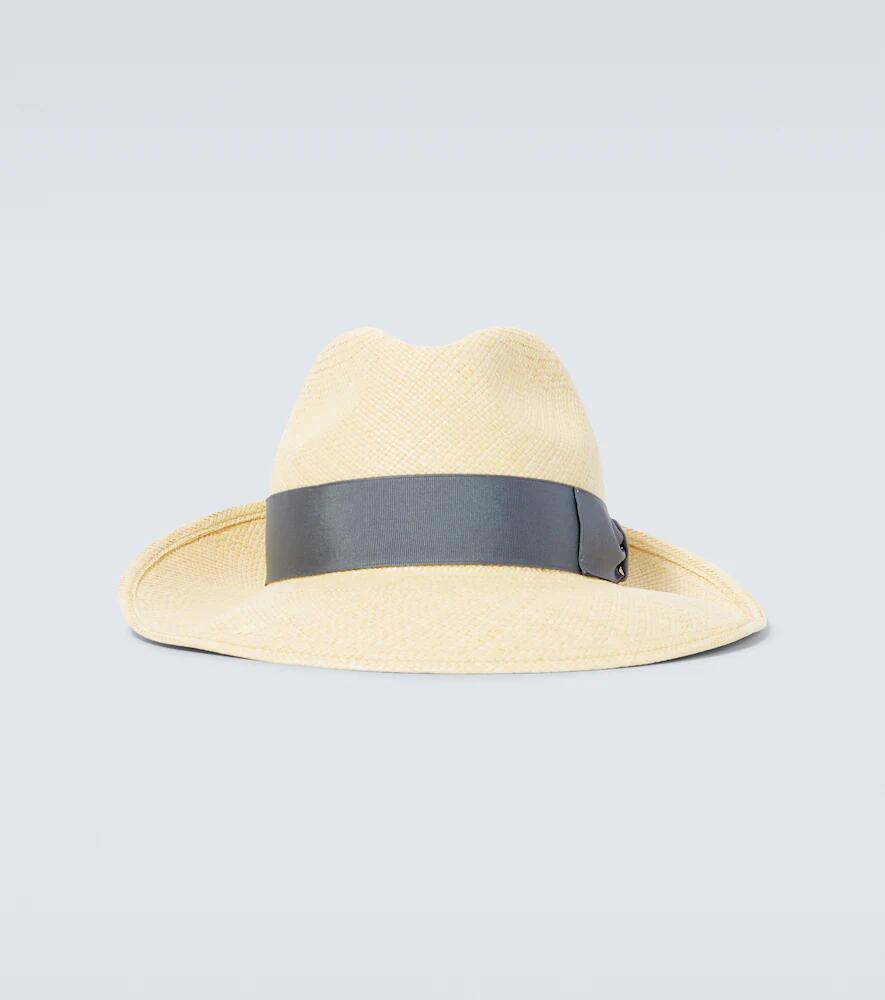 Borsalino Amedeo straw Panama hat Cover