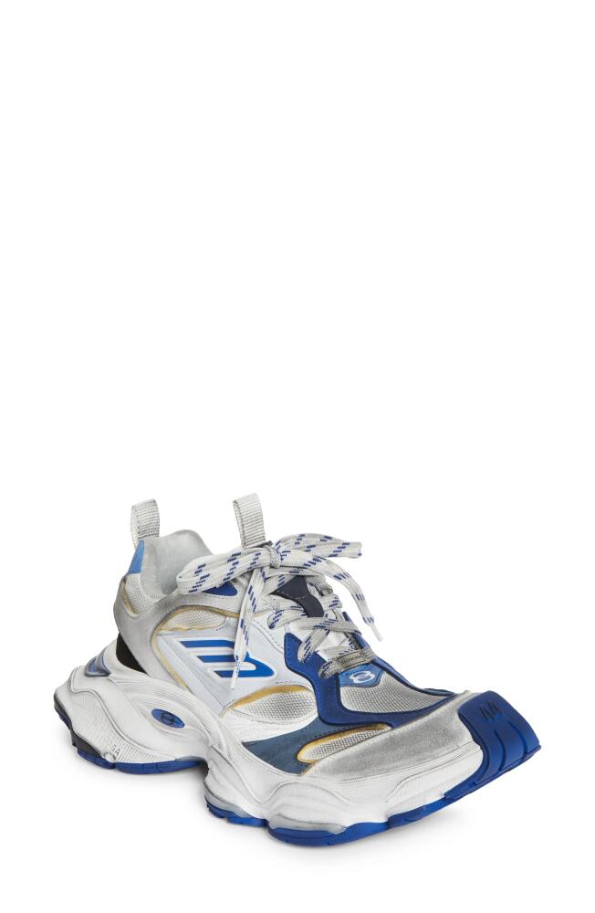 Balenciaga Cargo Sneaker in Grey/White/Blue Cover