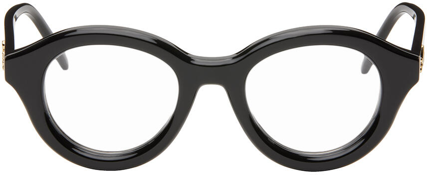 LOEWE Black Curvy Glasses Cover