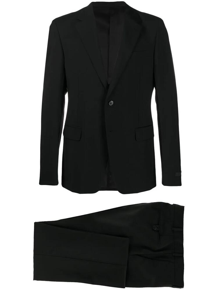 Prada single breasted two piece suit - Black Cover