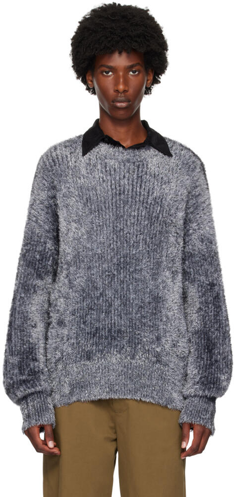 LGN Louis Gabriel Nouchi Gray Fuzzy Sweater Cover